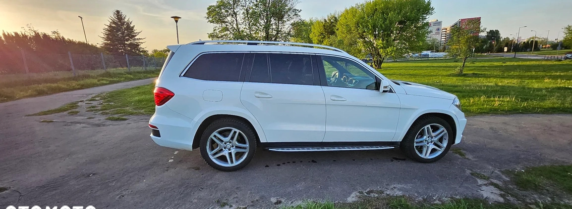 Mercedes-Benz GL cena 163333 przebieg: 201000, rok produkcji 2014 z Warszawa małe 781